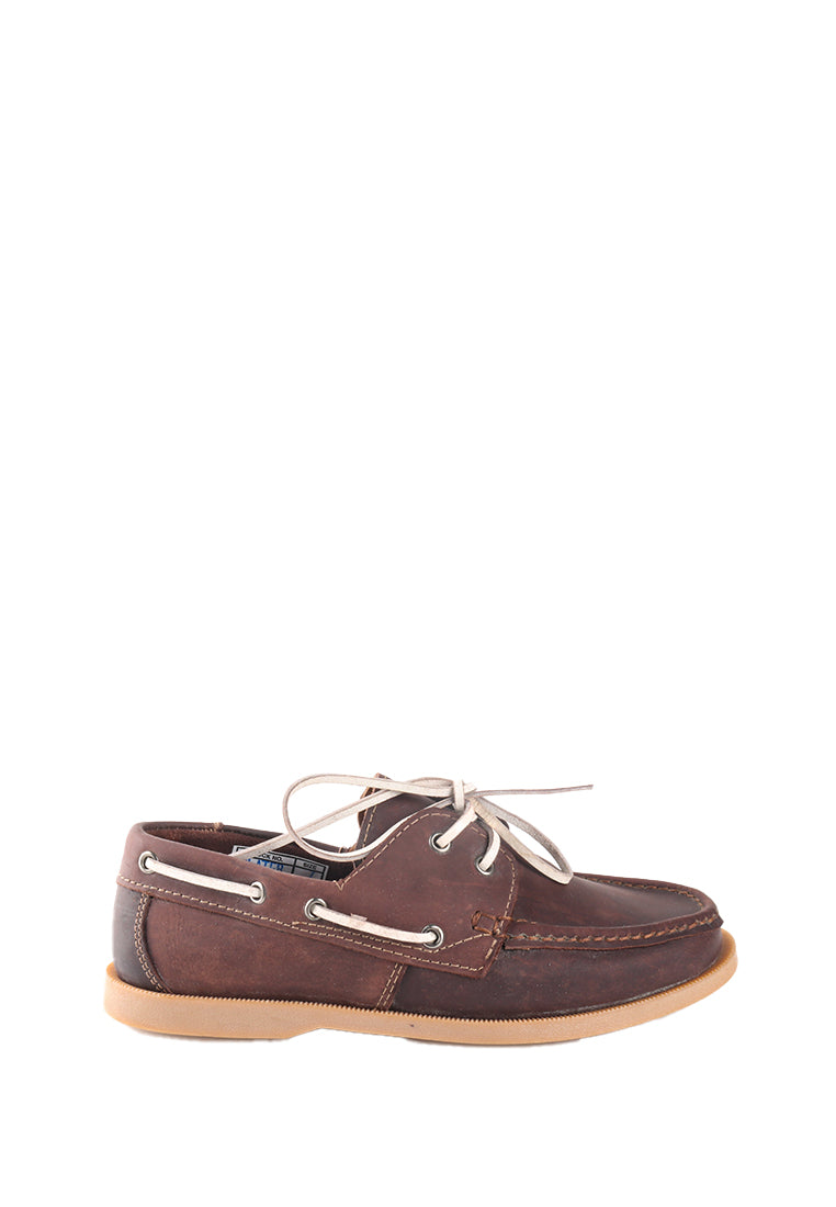 The Slater — Genuine Leather Boat Shoes